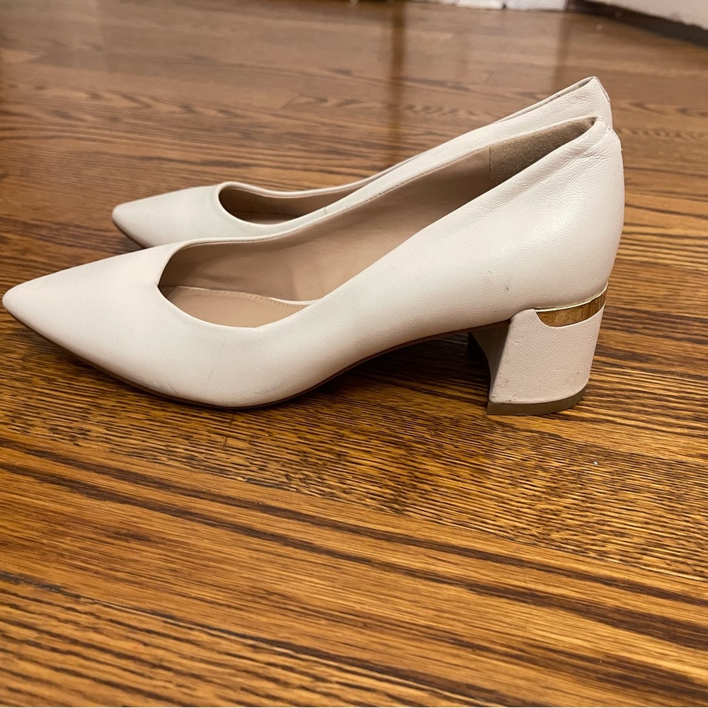 White heels